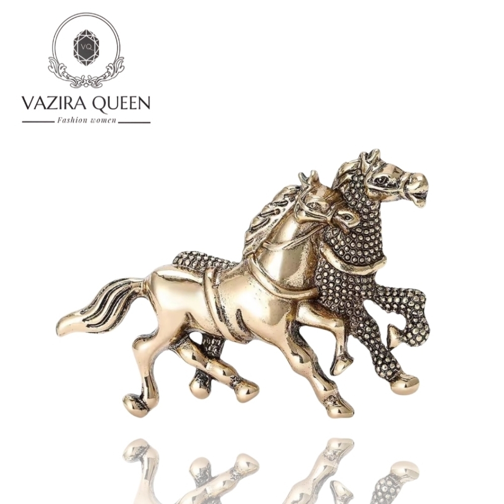 VQ Horse Brooch